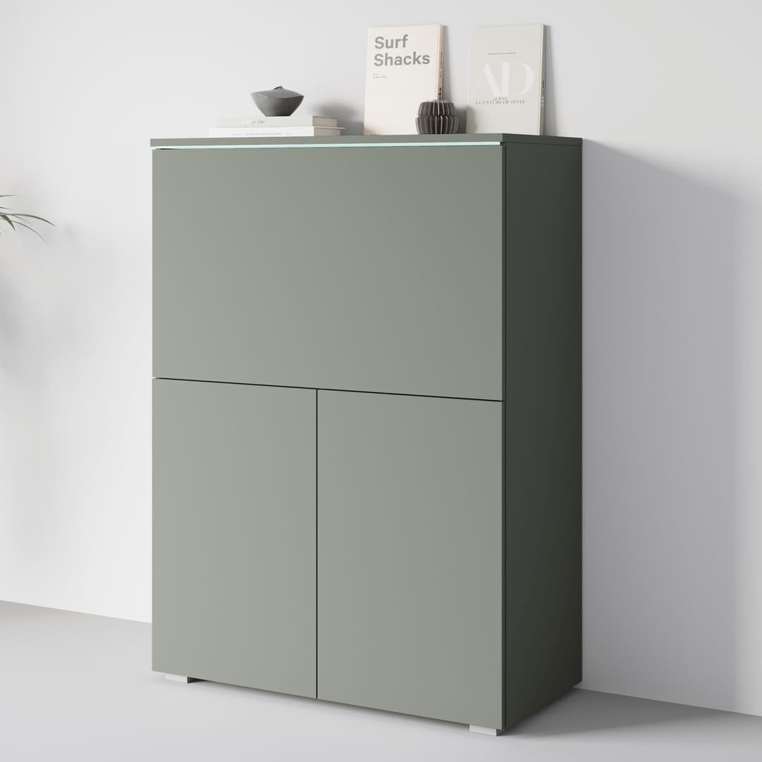 Home affaire PC-Schrank Vera | Grün