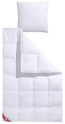RIBECO Federbettdecke extra prall | Weiß