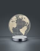 Reality Leuchten LED Tischleuchte Globe | Silber