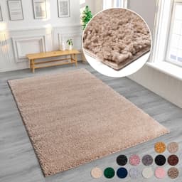 OTTO home Hochflor-Teppich Viva Shaggy | Beige