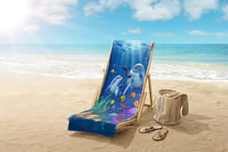 good morning Strandtuch Mare | Blau