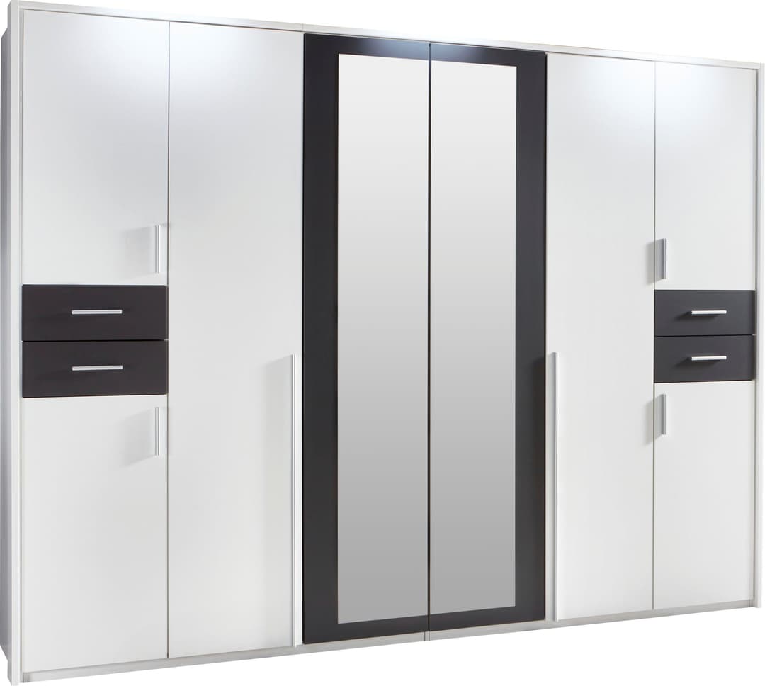 Wimex Drehtürenschrank Vegas | Weiß