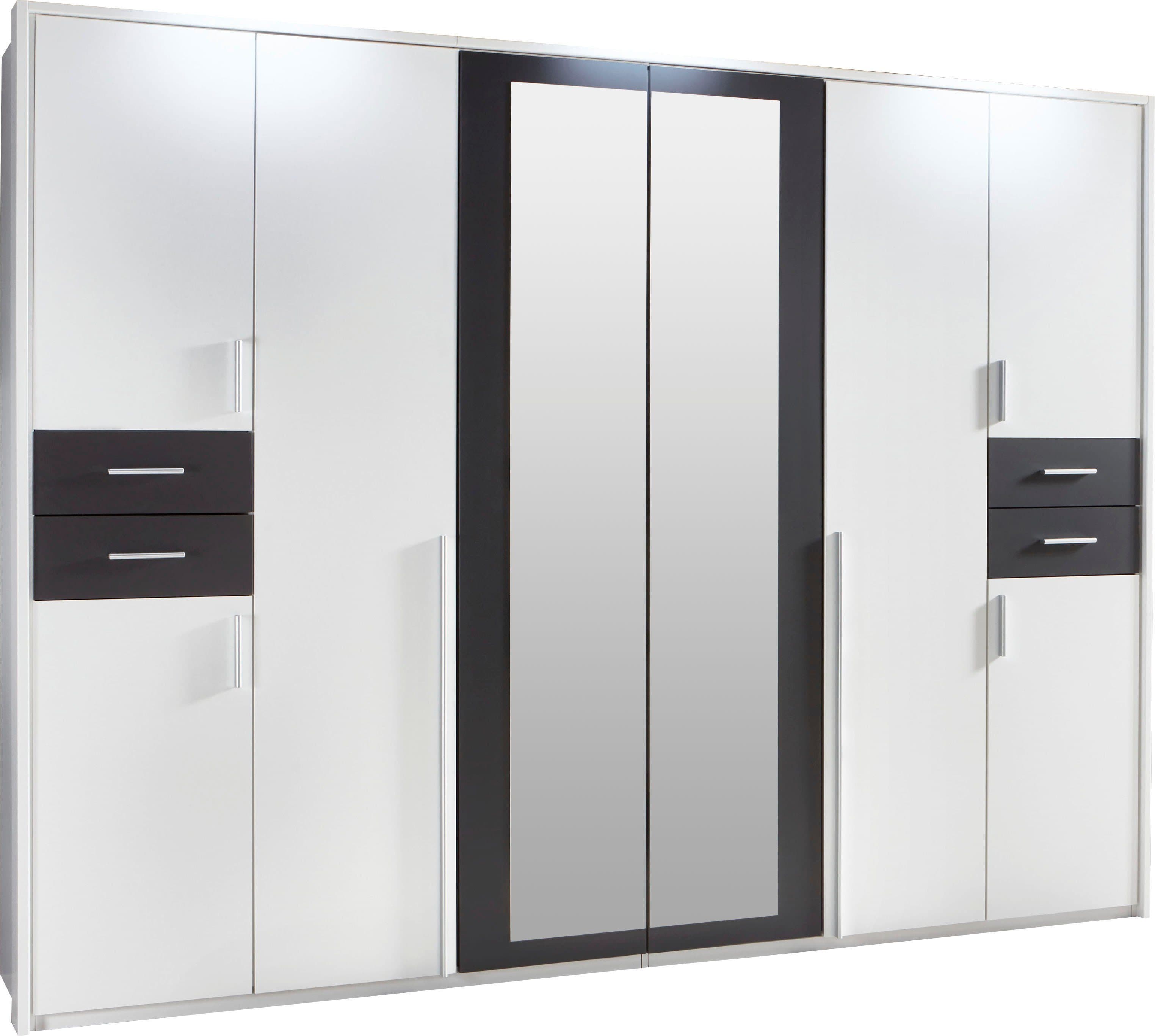 Wimex Drehtürenschrank Vegas | Weiß