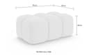 OTTO home Polsterhocker KALLIE | Beige 5