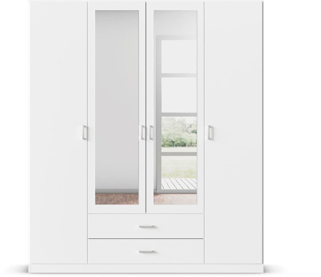 rauch Kleiderschrank GAMMA | Weiß
