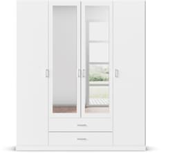 rauch Kleiderschrank GAMMA | Weiß