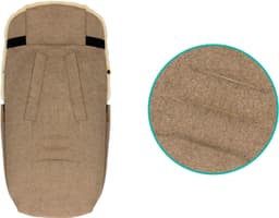 Fillikid Fußsack Bernina Wool | Braun