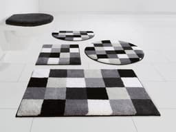 Grund Badematte Mosaik | Grau