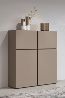 OTTO home Highboard Cross | Schwarz