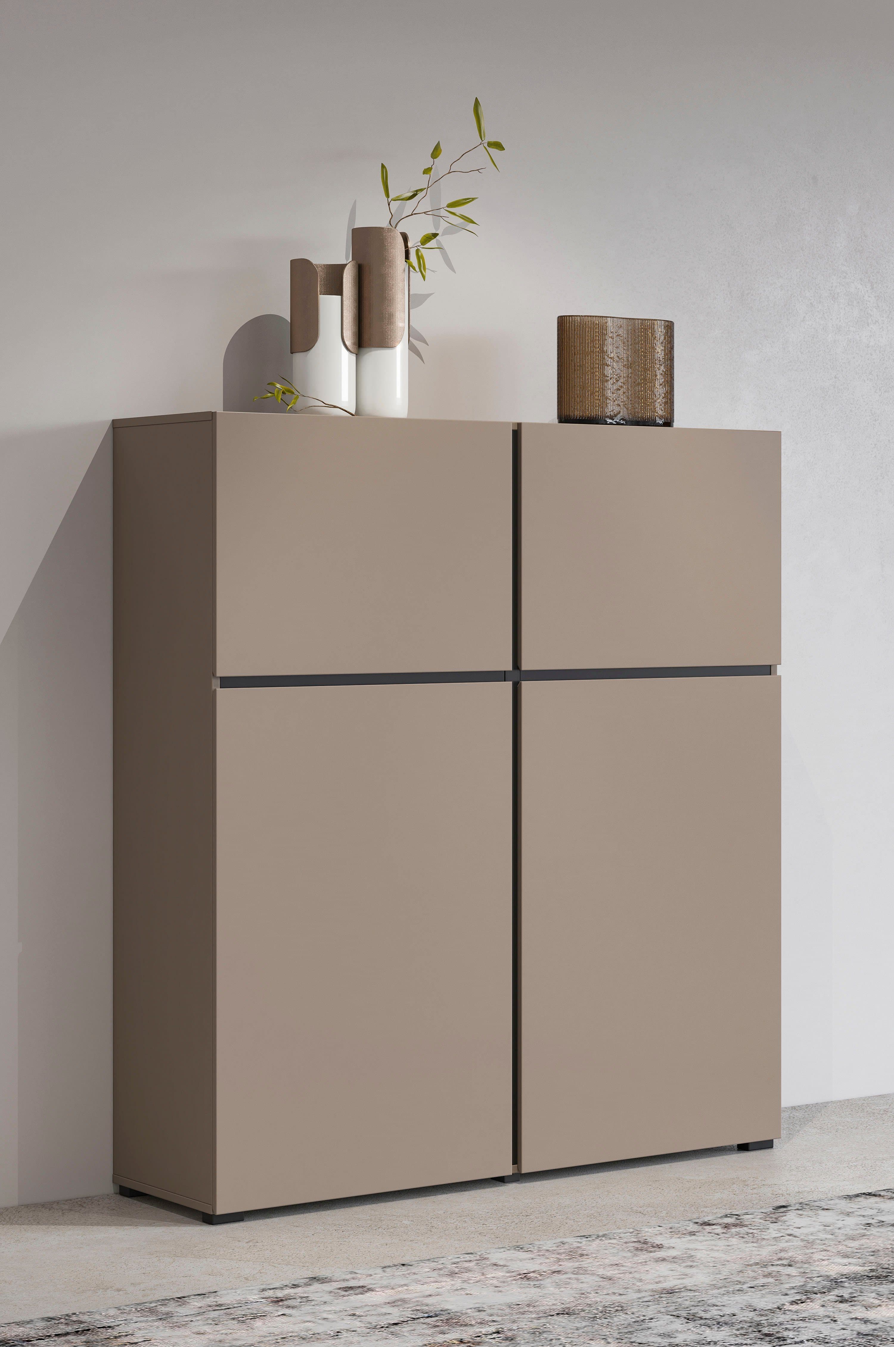 OTTO home Highboard Cross | Schwarz