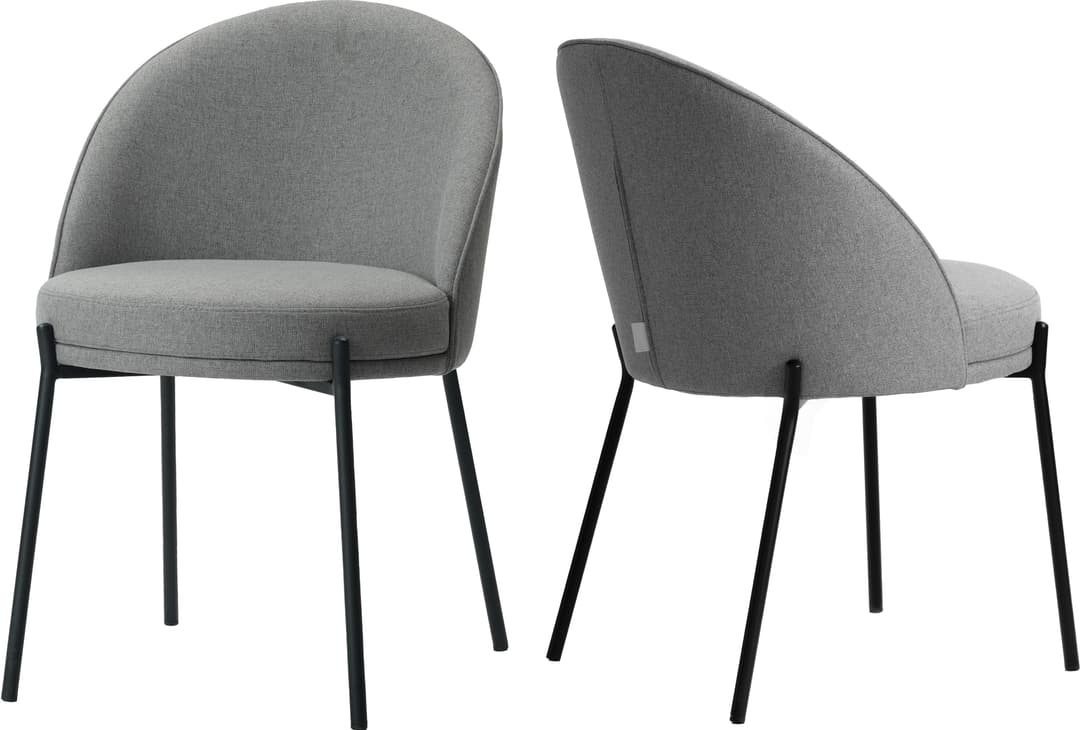 LeGer Home by Lena Gercke Esszimmerstuhl Isalie | Grau