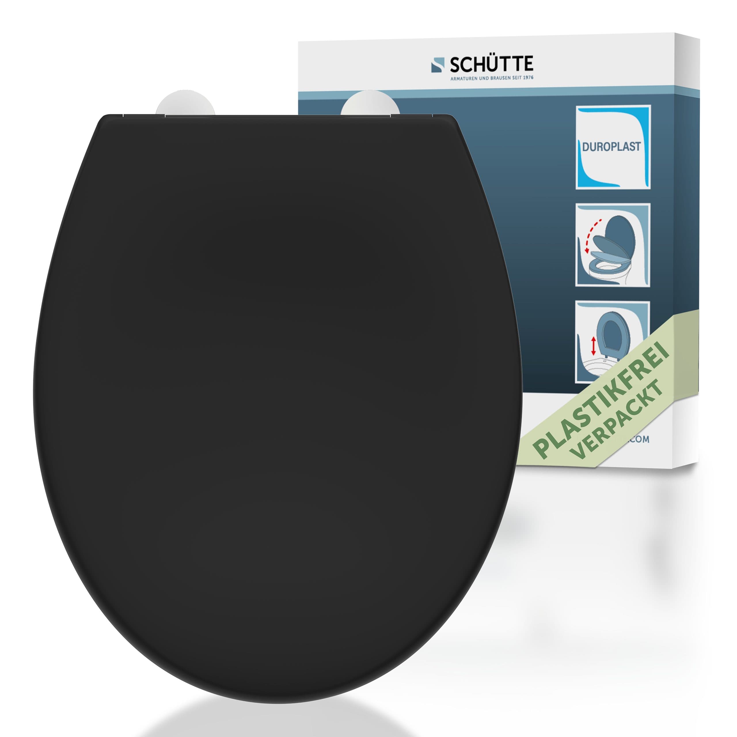 Schütte WC-Sitz | Schwarz