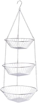 Zeller Present Hängekorb, 3-fach | Silber