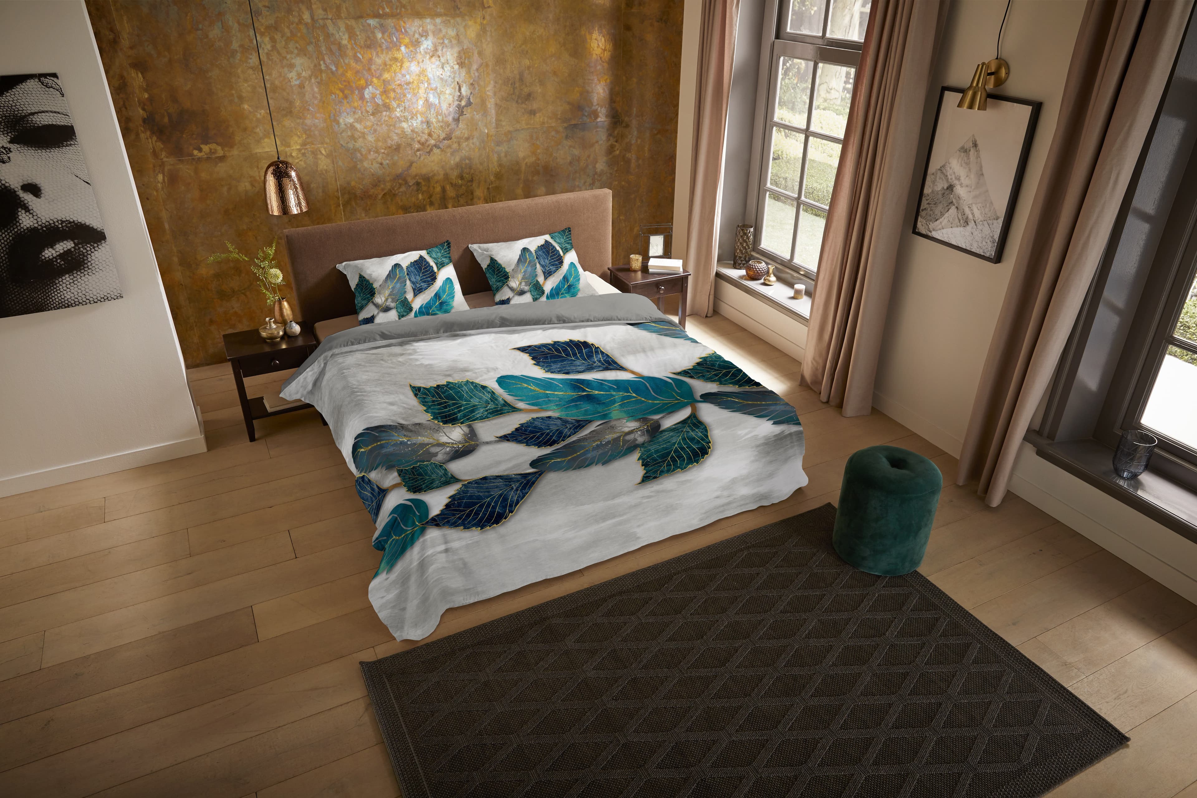 PURE luxury collection Wendebettwäsche Phuka | Mehrfarbig
