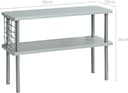 KESPER® Küchenregal mit 2 Ebenen | Grau 4