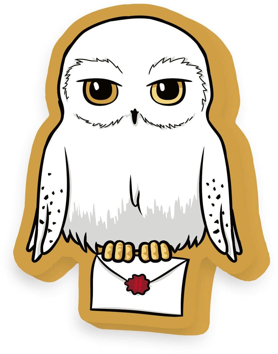 Harry Potter Dekokissen Hedwig | Mehrfarbig