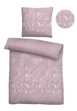 Biberna Kinderbettwäsche 0840520 | Lila