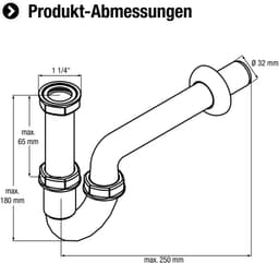 CORNAT Siphon | Silber