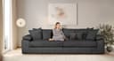 Home affaire Big-Sofa Soft&Cosy XXL | Schwarz 2