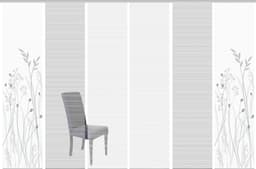 Vision S Schiebegardine GRASIL 6er SET | Grau