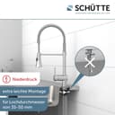 Schütte Spültischarmatur CORNWALL | Silber 3