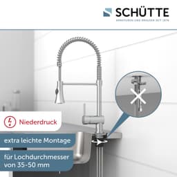 Schütte Spültischarmatur CORNWALL | Silber