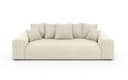 Home affaire Big-Sofa LAKESIDE 3-Sitzer Schlafsofa | Beige 2