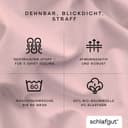 Schlafgut Spannbettlaken PURE BOXSPRING | Rosa 3