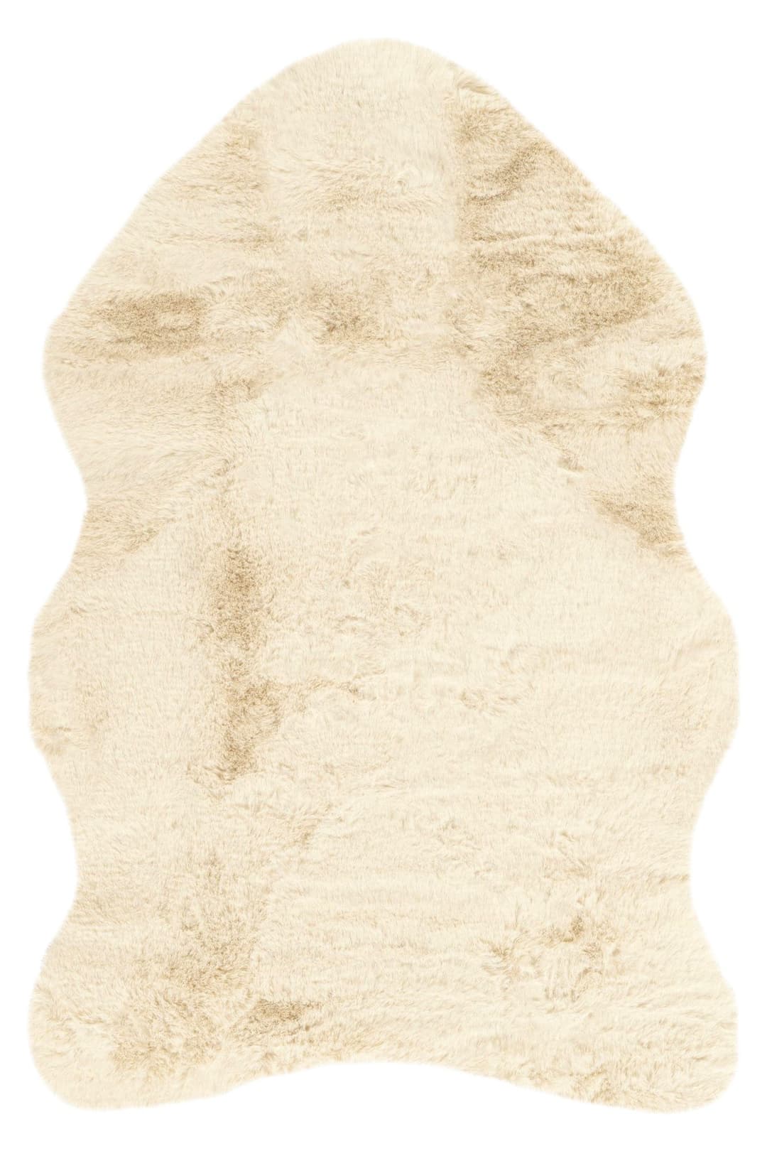 Obsession Infinity 201 Kunstfell Teppich | Beige