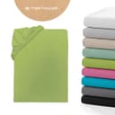 TOM TAILOR HOME Spannbettlaken Tom Tailor Jersey | Grün