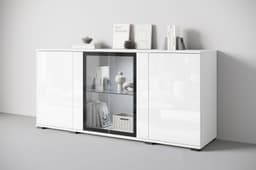 Home affaire Sideboard Caro | Weiß