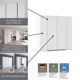 rauch KRONACH Kleiderschrank | Weiß