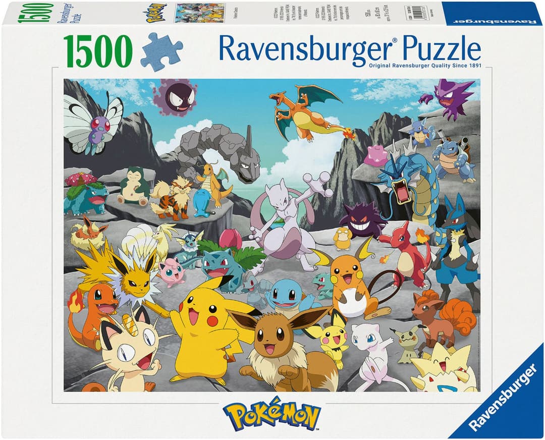 Ravensburger Puzzle Pokémon Classics | Mehrfarbig