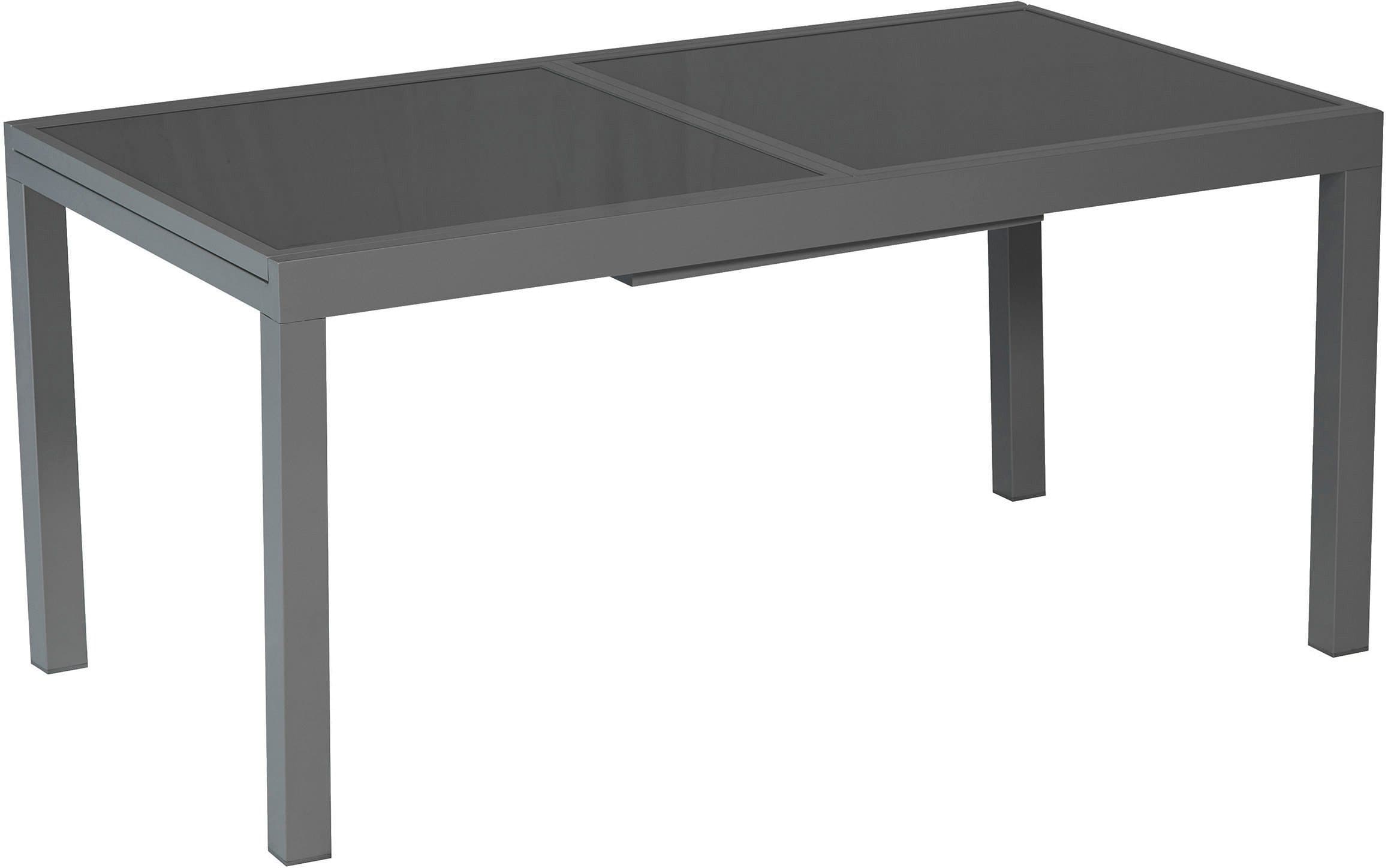 Merxx Gartentisch Ausziehtisch | Grau