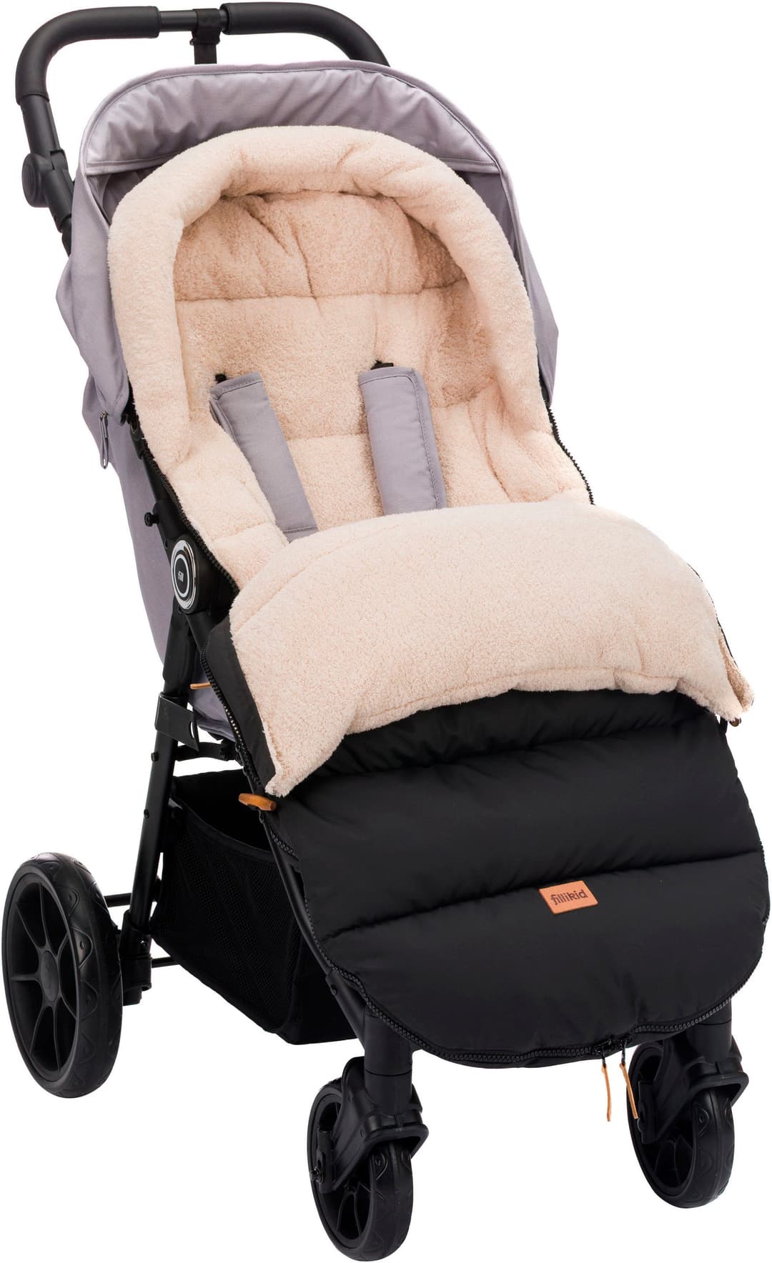 Fillikid Fußsack Atlas | Schwarz