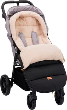 Fillikid Fußsack Atlas | Schwarz