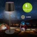 Briloner Leuchten LED Außen-Tischleuchte BOTA 7708015 | Schwarz 4