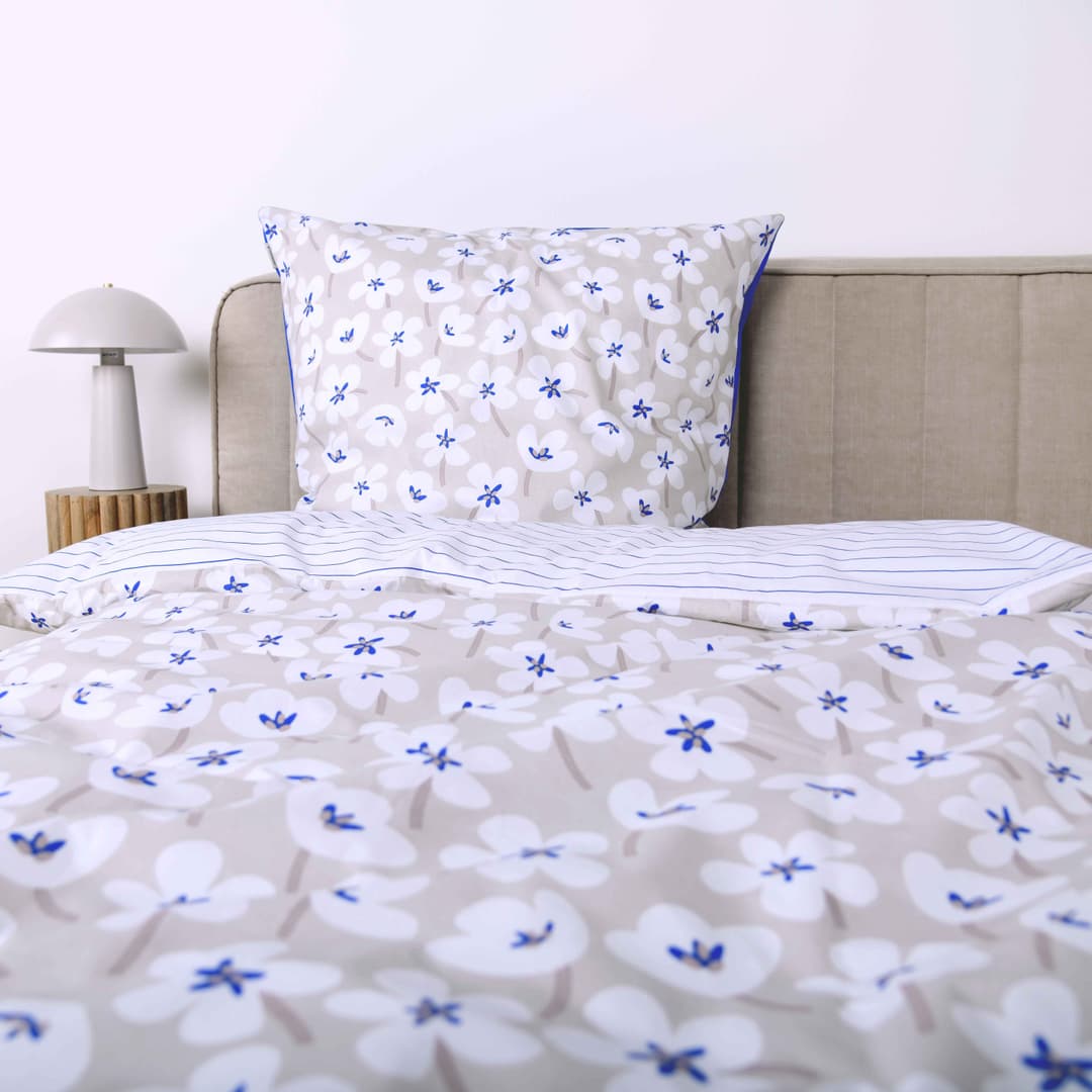 TOM TAILOR HOME Bettwäsche FRESH FLOWERS | Beige