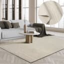 the carpet Teppich Premium Wool | Beige