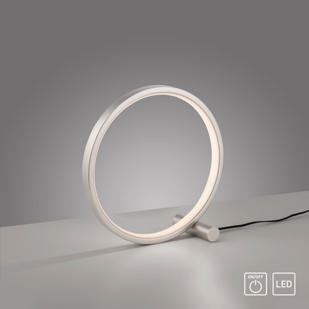 JUST LIGHT MINI RITUS Tischleuchte | Silber
