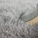 Paco Home Hochflor-Teppich Glamour 300 | Grau 3