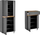 Home affaire Garderoben-Set City/Giron | Grau 4