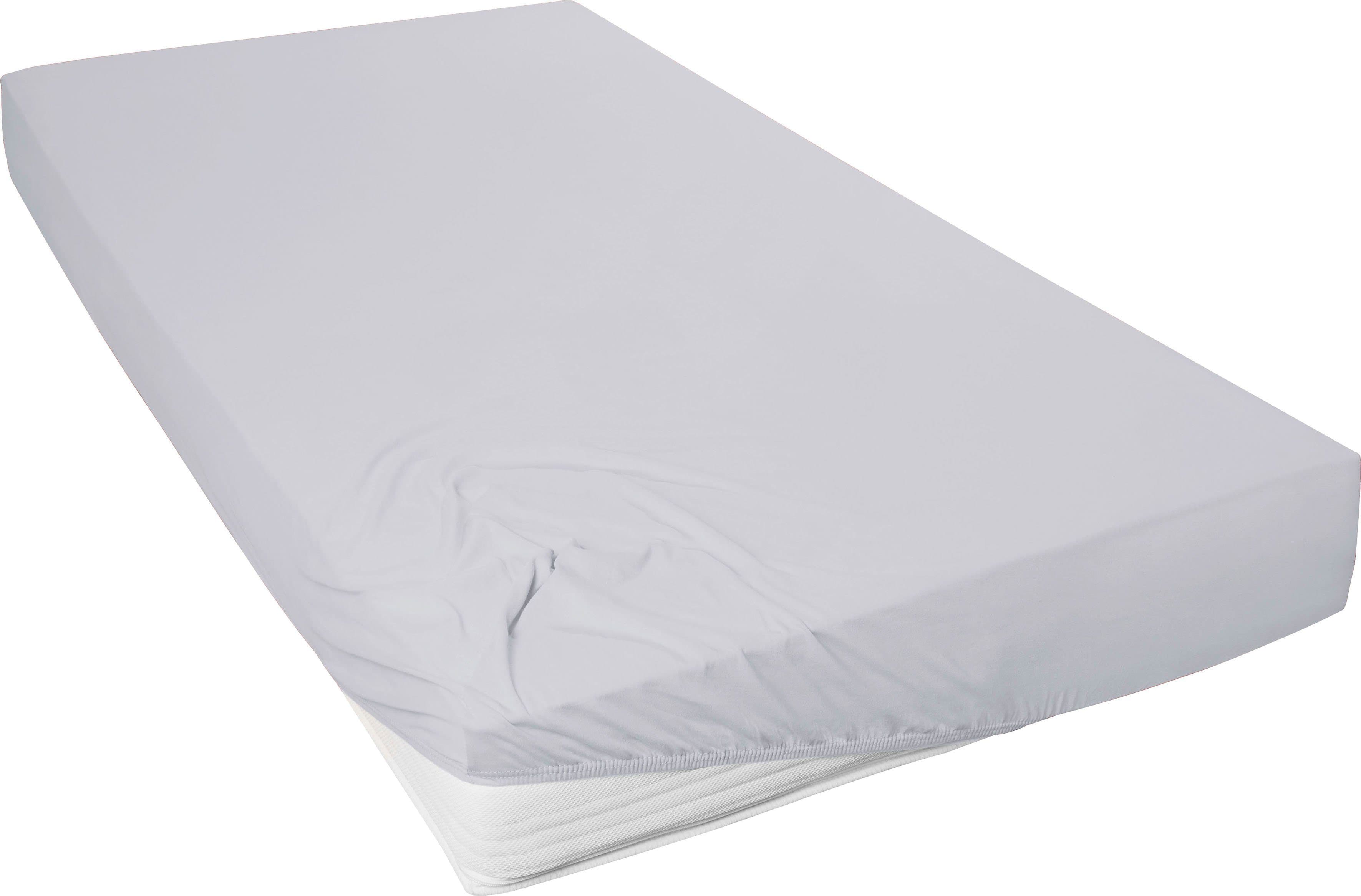 Primera Spannbettlaken Mako-Feinjersey | Grau
