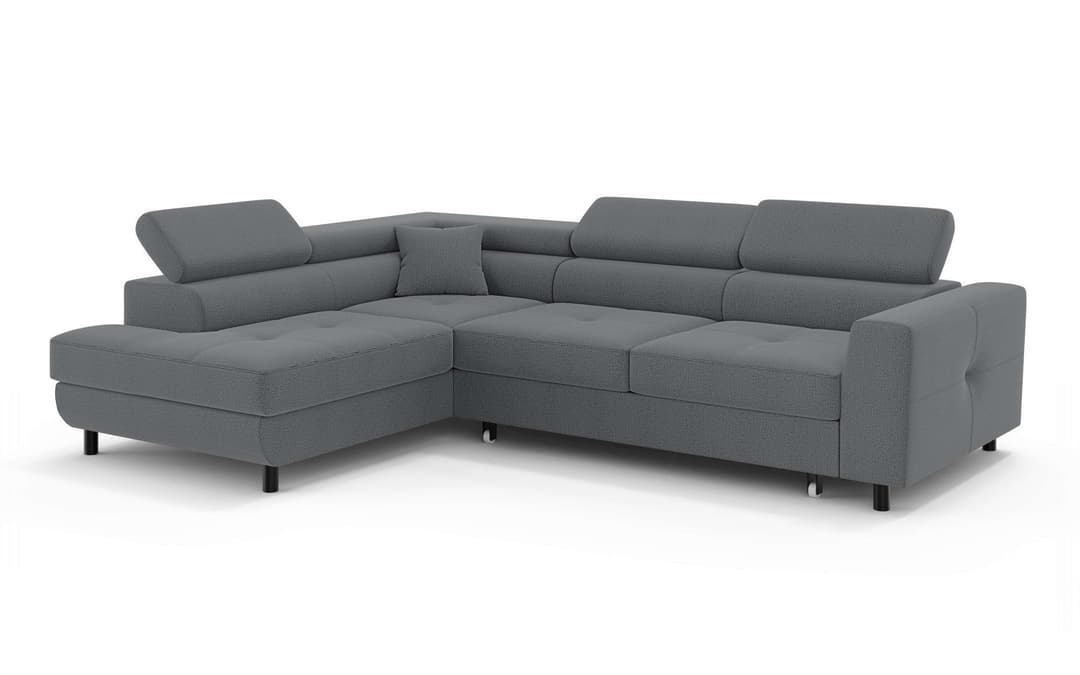 OTTO home Ecksofa AADEN Schlafsofa | Grau