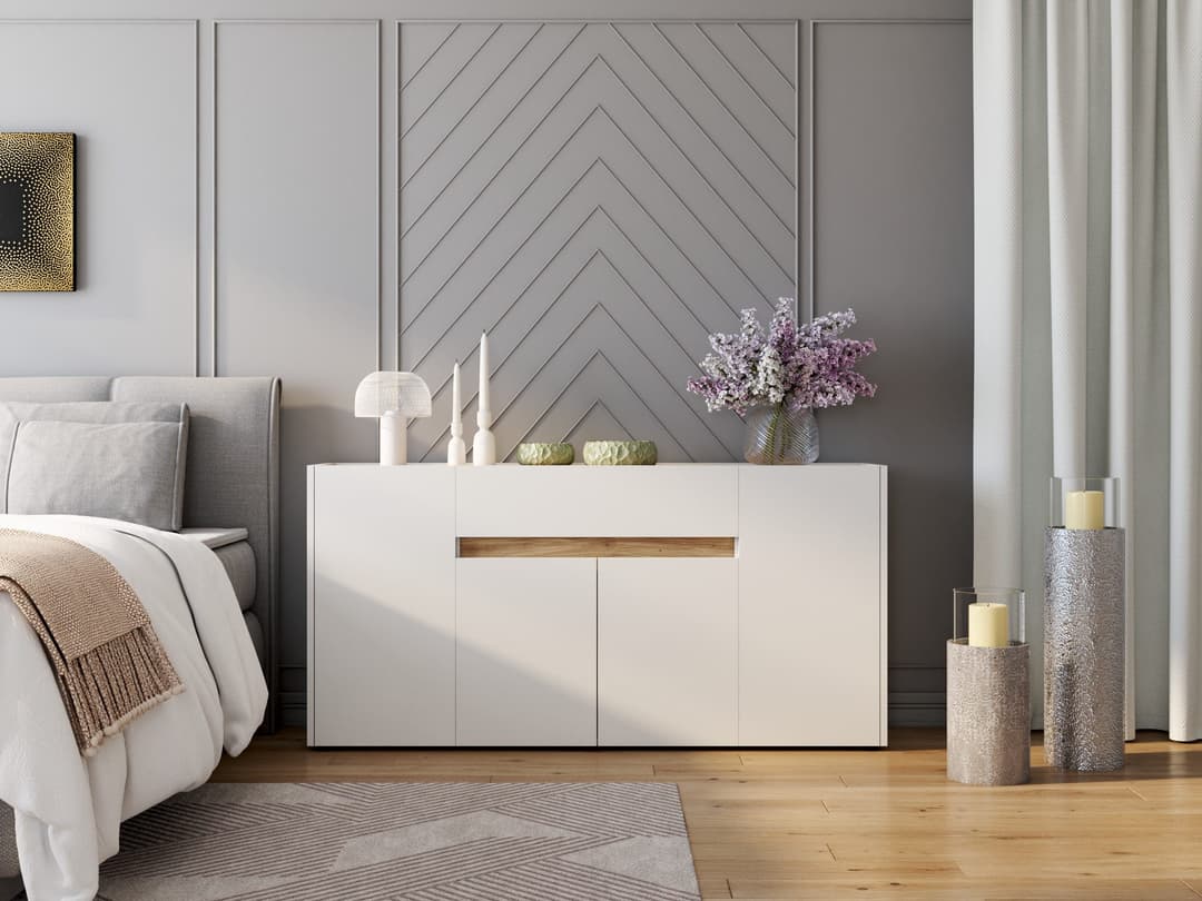 Home affaire Sideboard City/Giron | Weiß