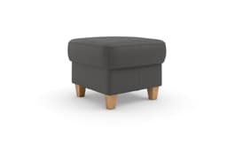 Home affaire Polsterhocker Palmera | Braun