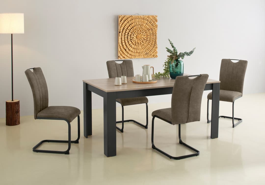 Home affaire Essgruppe Napoli | Braun