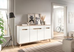 Home affaire Sideboard Alesund | Weiß