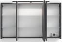 byLIVING Spiegelschrank Serie Spree | Schwarz 4