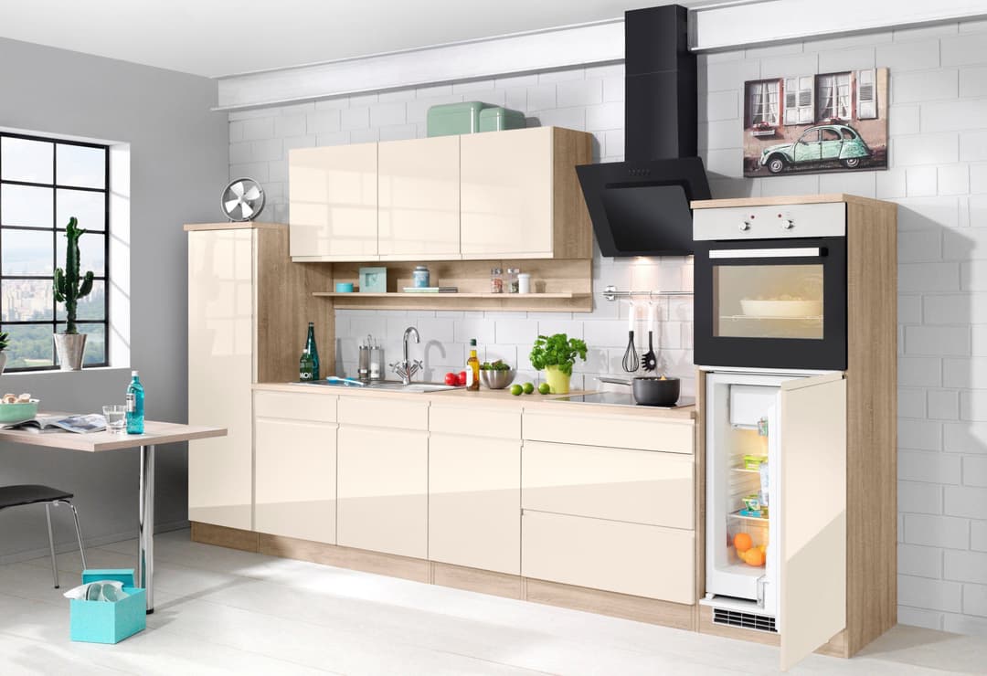KOCHSTATION Spülenschrank KS-Virginia | Beige